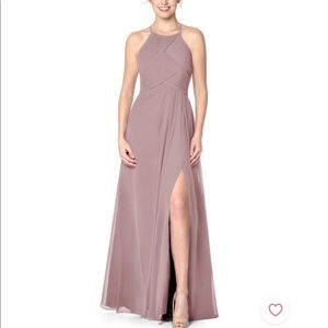 Azazie Ginger Allure Dress - Vintage Mauve